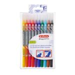 Herlitz 11367232 Marker 10 Stück(e) Feine Spitze Schwarz, Blau, Braun, Grün, Orange, Pink, Violett, Rot, Gelb