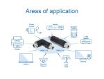 DELOCK Hohlstecker Adapter DC 5,5 x 2,1mm Buchse auf Buchse