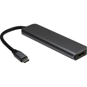 Inter-Tech H-469-1 USB 3.2 Gen 1 (3.1 Gen 1) Type-C 5000 Mbit/s Schwarz