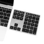 LogiLink ID0187 Numerische Tastatur Universal Bluetooth Aluminium, Schwarz