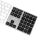 LogiLink ID0187 Numerische Tastatur Universal Bluetooth Aluminium, Space Grey