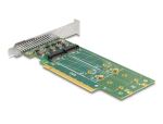 DeLOCK PCI Express 4.0 x16 Karte zu 4 x intern NVMe M.2...