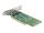 DeLOCK PCI Express 4.0 x16 Karte zu 4 x intern NVMe M.2 Key M 110 mm - Bifurcation - Low Profile Formfaktor