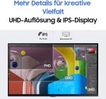 Samsung ViewFinity S8 S32B800PXP 2023 32" 4K IPS Monitor Display 60Hz 5ms HDMI DP USB-C schwarz