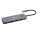 Verbatim CMH-08 USB Typ-C 5000 Mbit/s Silber