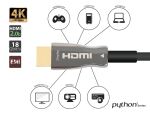 Python AOC-HP2015 HDMI-Kabel 15 m HDMI Typ A (Standard) Schwarz