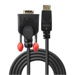 Lindy 41941 Videokabel-Adapter 1 m DisplayPort VGA (D-Sub) Schwarz