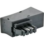 Schwaiger TST4215533 Kabeladapter TAE-F RJ-45 Schwarz