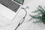Digitus USB Typ-C™ Gigabit Ethernet Adapter 2.5G, USB-C™ + USB A (USB3.1/3.0)