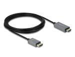 DELOCK Aktives DisplayPort 1.4 > HDMI Kabel 4K 60Hz...