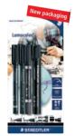 Staedtler 60 BK Permanent-Marker Schwarz 4 Stück(e)