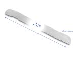 DELOCK Spiralschlauch flexibel 2 m x 14 mm transparent