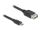 DeLOCK 81518 USB Kabel USB 2.0 1 m Micro-USB B USB A 0,48 Gbit/s Schwarz
