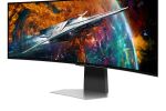 Samsung G95SC Computerbildschirm 124,5 cm (49") 5120 x 1440 Pixel Dual QHD OLED Silber