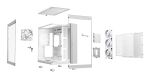 be quiet! LIGHT BASE 600 LX White Midi Tower Weiß