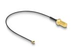 DELOCK HF Kabel I-PEX -> RP-SMA St/Bu 0.20m