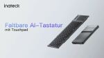 Inateck KB06101_STEEL GRAY Tastatur Haus RF Wireless +...