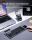 Inateck KB06101_STEEL GRAY Tastatur Haus RF Wireless + Bluetooth QWERTZ Englisch Schwarz