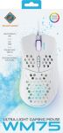 Deltaco Gaming GAM-108-W Maus rechts USB Typ-A Optisch 6400 DPI