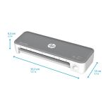HP OneLam 270 A4 Heisslaminator 270 mm/min Grau, Weiß