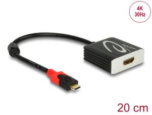 DELOCK USB Adapter C -> HDMI (Alt Mode) St/Bu 4K 30Hz 0.2m