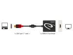 DELOCK USB Adapter C -> HDMI (Alt Mode) St/Bu 4K 30Hz 0.2m