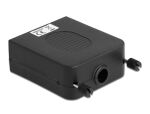 DELOCK D-Sub25 Buchse zu Terminalblock mit Gehäuse