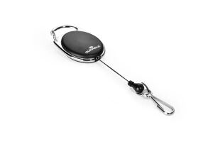 Durable BADGE REEL WITH SNAP HOOK Namensschild mit Jojo Schwarz 1 Stück(e)
