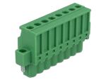 DELOCK Terminalblock Set f. Hutschiene 8Pin m. Schraubverr.