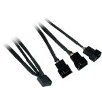 Inter-Tech Argus RS-07 Computergehäuse Ventilator 12 cm Schwarz, Weiß