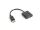 Lanberg AD-0009-BK Videokabel-Adapter 0,1 m DisplayPort HDMI Typ A (Standard) Schwarz