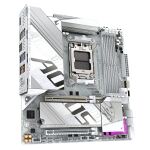 GIGABYTE B850M AORUS ELITE WIFI6E ICE Motherboard - AMD Ryzen 9000 Series CPUs, 12+2+1 Phasen Digital VRM, bis zu 8200MHz DDR5 (OC), 1xPCIe 5.0 + 1xPCIe 4.0 M.2, 2.5 LAN, WIFI 7, USB 3.2 Gen 2