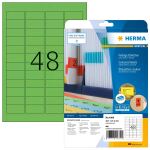 HERMA Farbige Etiketten A4 45.7x21.2 mm grün Papier...