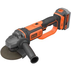 Black&Decker Akku-Winkelschleifer 125mm, 18V/4,0Ah BCG720M1