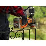 Black&Decker Akku-Winkelschleifer 125mm, 18V/4,0Ah BCG720M1