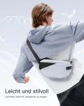 Inateck FB01001 Polyester Schwarz, Blau Unisex Schultertasche