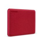 Toshiba Canvio Advance Externe Festplatte 2 TB 2.5" USB Typ-A 2.0/3.2 Gen 1 (3.1 Gen 1) Rot