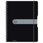 Herlitz 11293073 Notizbuch A4 80 Blätter Schwarz