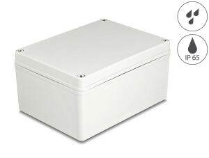 DELOCK Installationsgehäuse IP65 wasserdicht 200x150x100mm