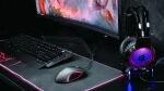 Conceptronic KRONIC Tastatur Gaming USB QWERTY Italienisch Schwarz