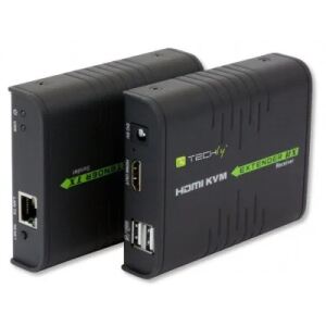 Techly IDATA-HDMI-KVM2 KVM-Extender Sender und Empfänger