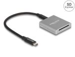 DELOCK USB Type-C Card Reader für SD Express (SD 7.1) SK