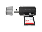 Conceptronic BIAN06B SD TF/MicroSD 4.0 Kartenleser, UHS-II, USB 3.0, 5Gbps