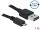 DeLOCK EASY-USB 2.0-A - USB 2.0 micro-B, 1m USB Kabel USB A Micro-USB B 0,48 Gbit/s Schwarz