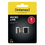 Intenso Micro Line USB-Stick 8 GB USB Typ-A 2.0 Schwarz