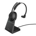 Jabra Evolve2 65 Kopfhörer Kabellos Kopfband Büro/Callcenter USB Typ-A Bluetooth Ladestation