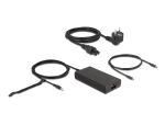 DeLOCK USB Type-C Triple Display Dockingstation mit DisplayLink® 4K / USB Hub / LAN / SD / Audio / PD 96 W