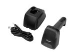 Equip Kabelloser 2D 2,4-GHz- + Bluetooth-Barcodescanner mit Ladestation