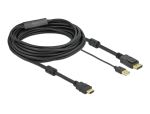 DELOCK HDMI > DisplayPort Kabel 4K 30Hz 7m