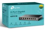 TP-Link TL-SG108E(UN) Netzwerk-Switch Managed L2 Gigabit Ethernet (10/100/1000) Schwarz